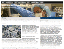 Tablet Screenshot of nurseanesthetist.org
